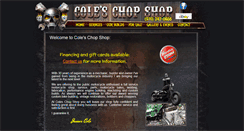 Desktop Screenshot of coleschopshop.com